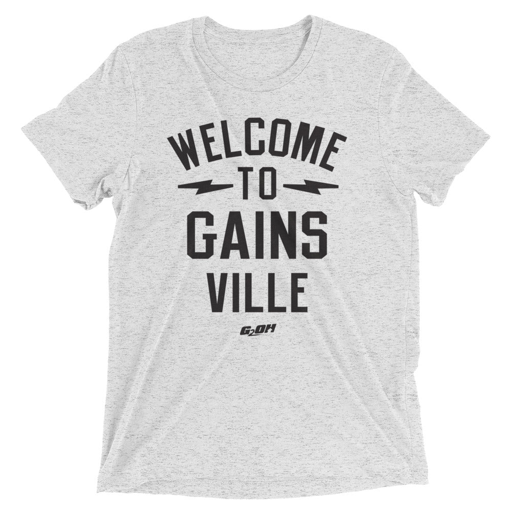 Welcome To Gains Ville Men s T Shirt