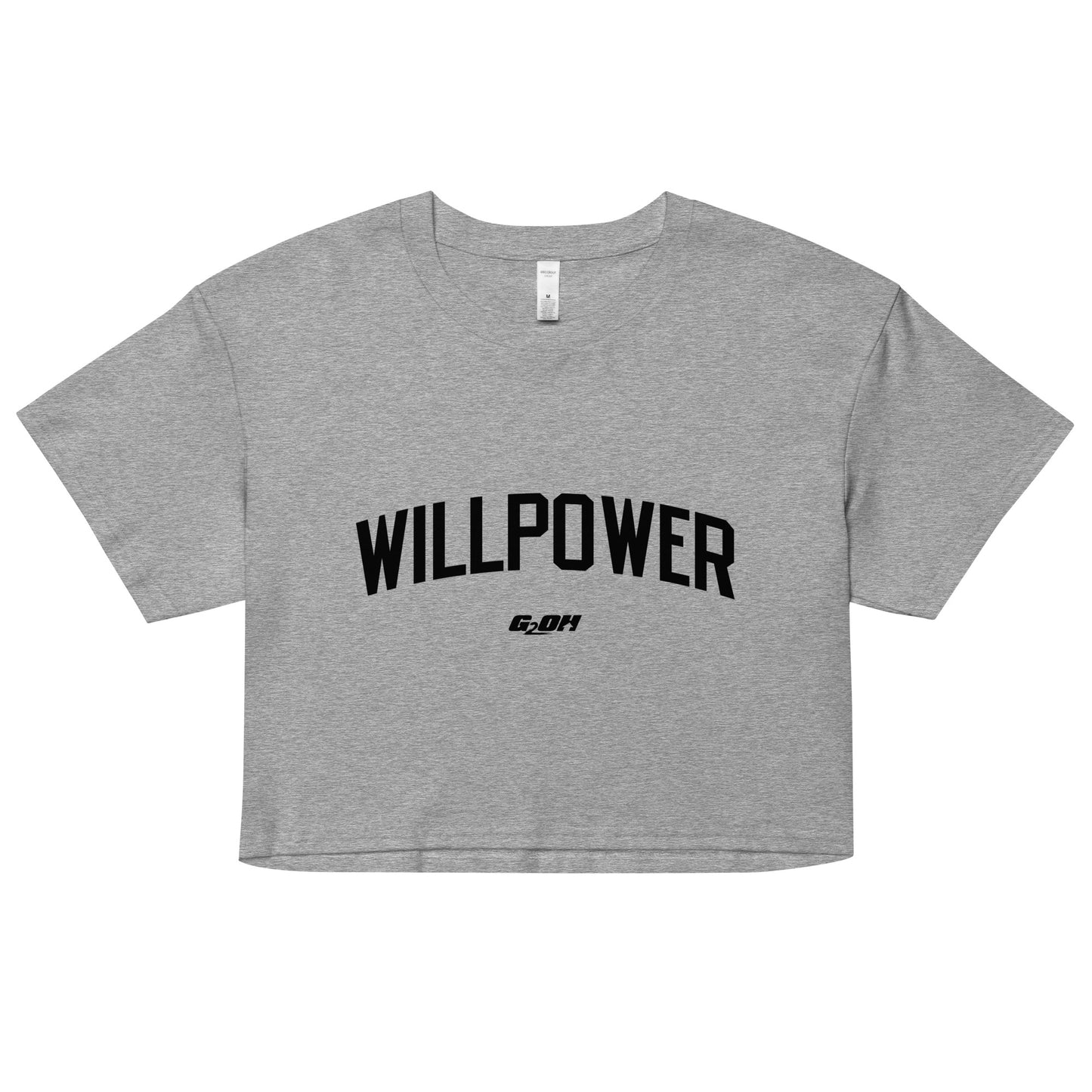 Willpower Women's Crop Tee