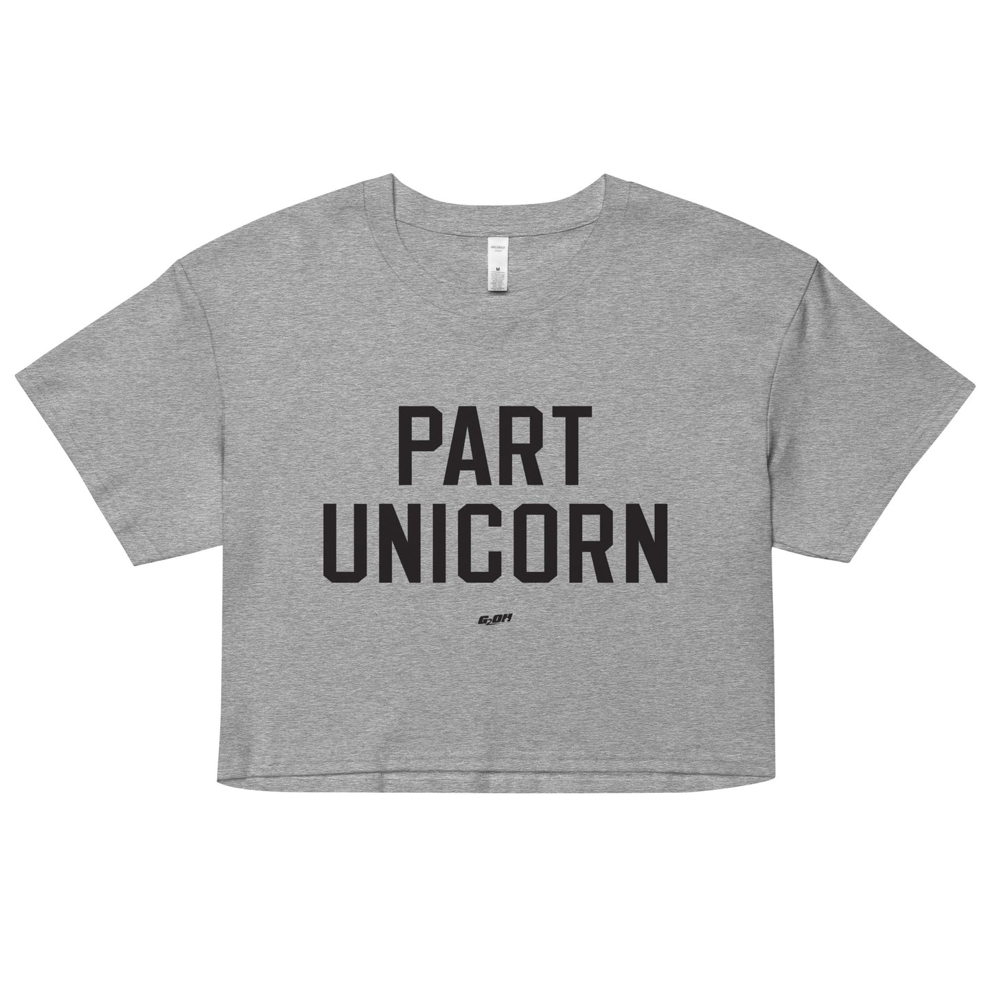 Part Unicorn Women's Crop Tee