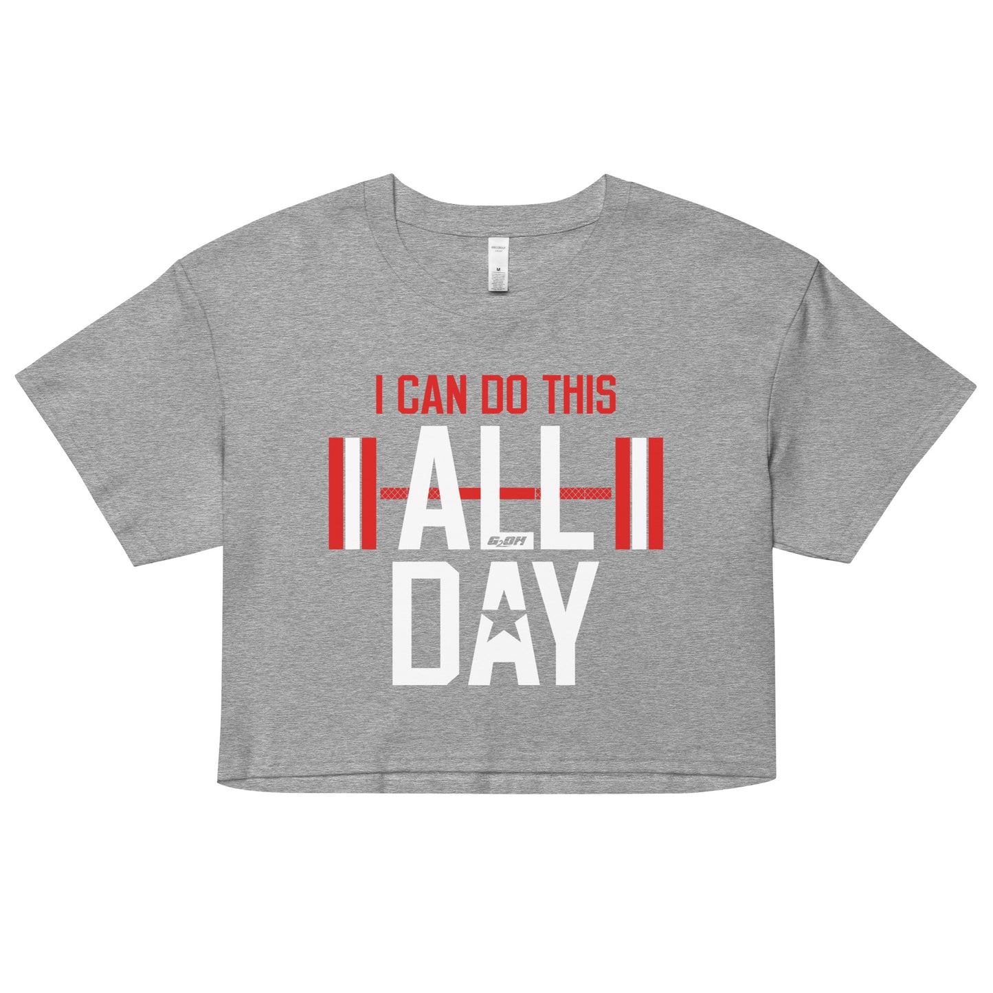 I Can Do This All Day Women's Crop Tee