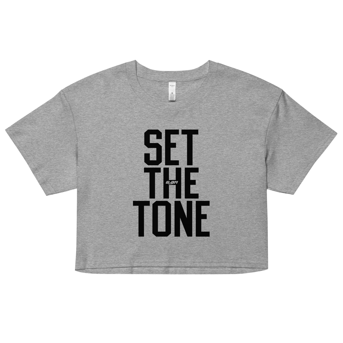 Set The Tone Women's Crop Tee