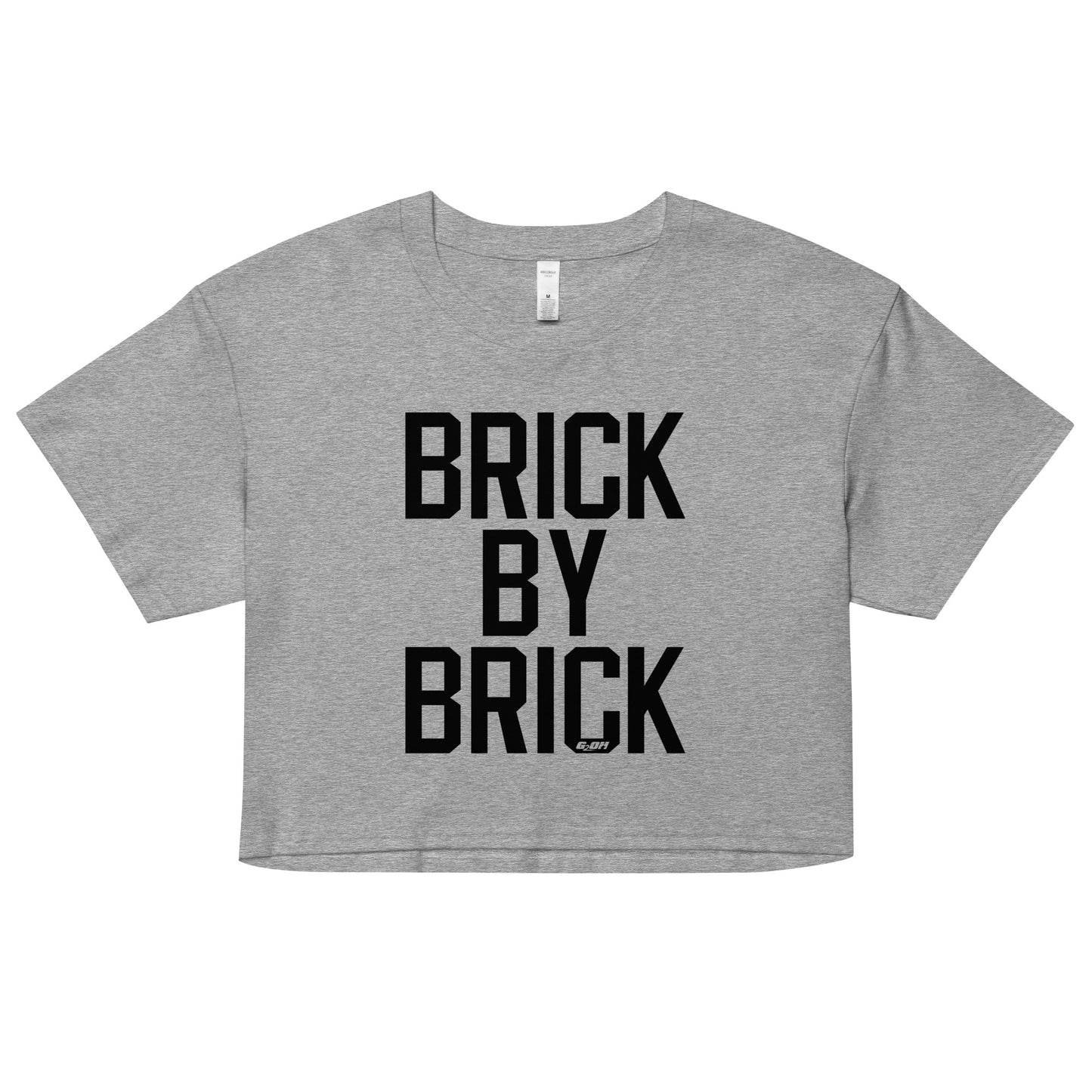 Brick By Brick Women's Crop Tee