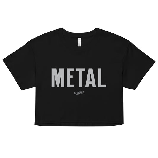 Metal Women's Crop Tee