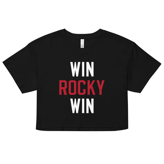 Win Rocky Win Women's Crop Tee