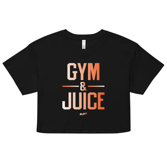 Gym & Juice Women's Crop Tee