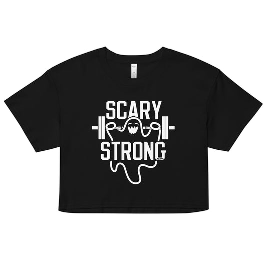 Scary Strong Women's Crop Tee