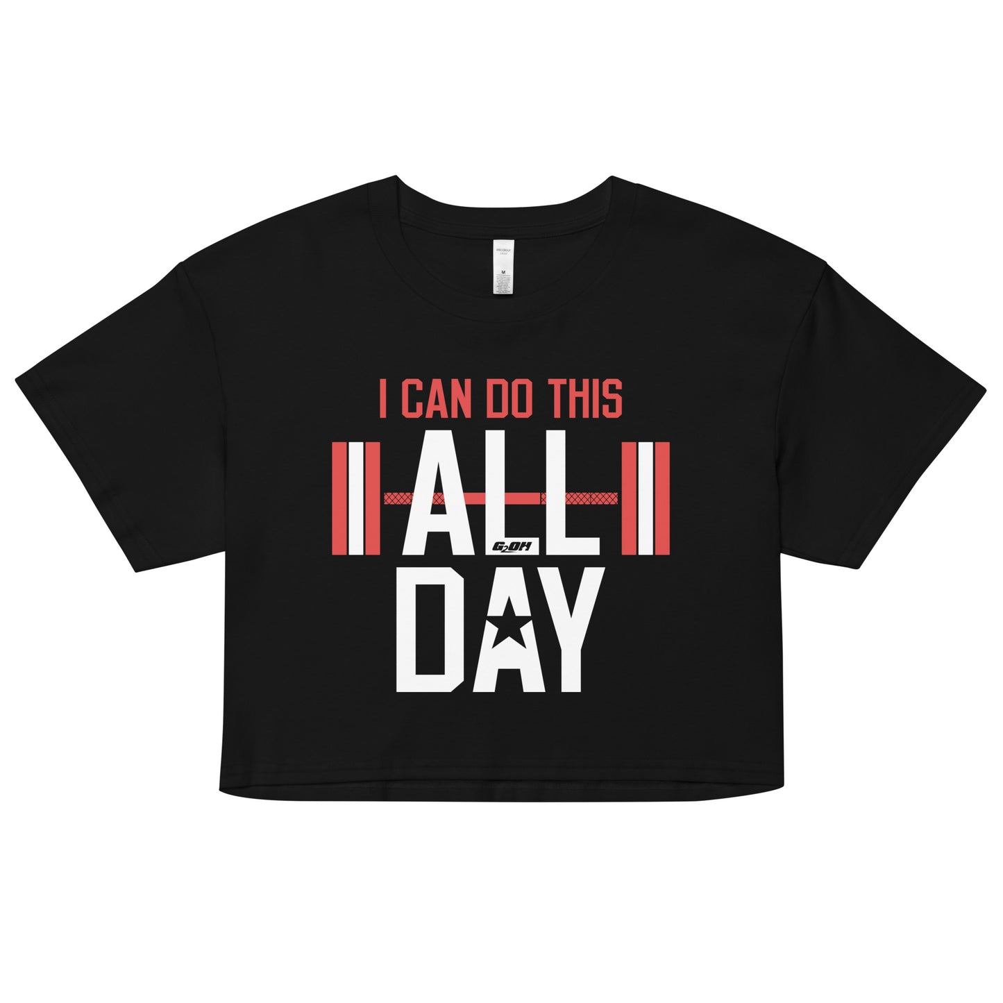 I Can Do This All Day Women's Crop Tee