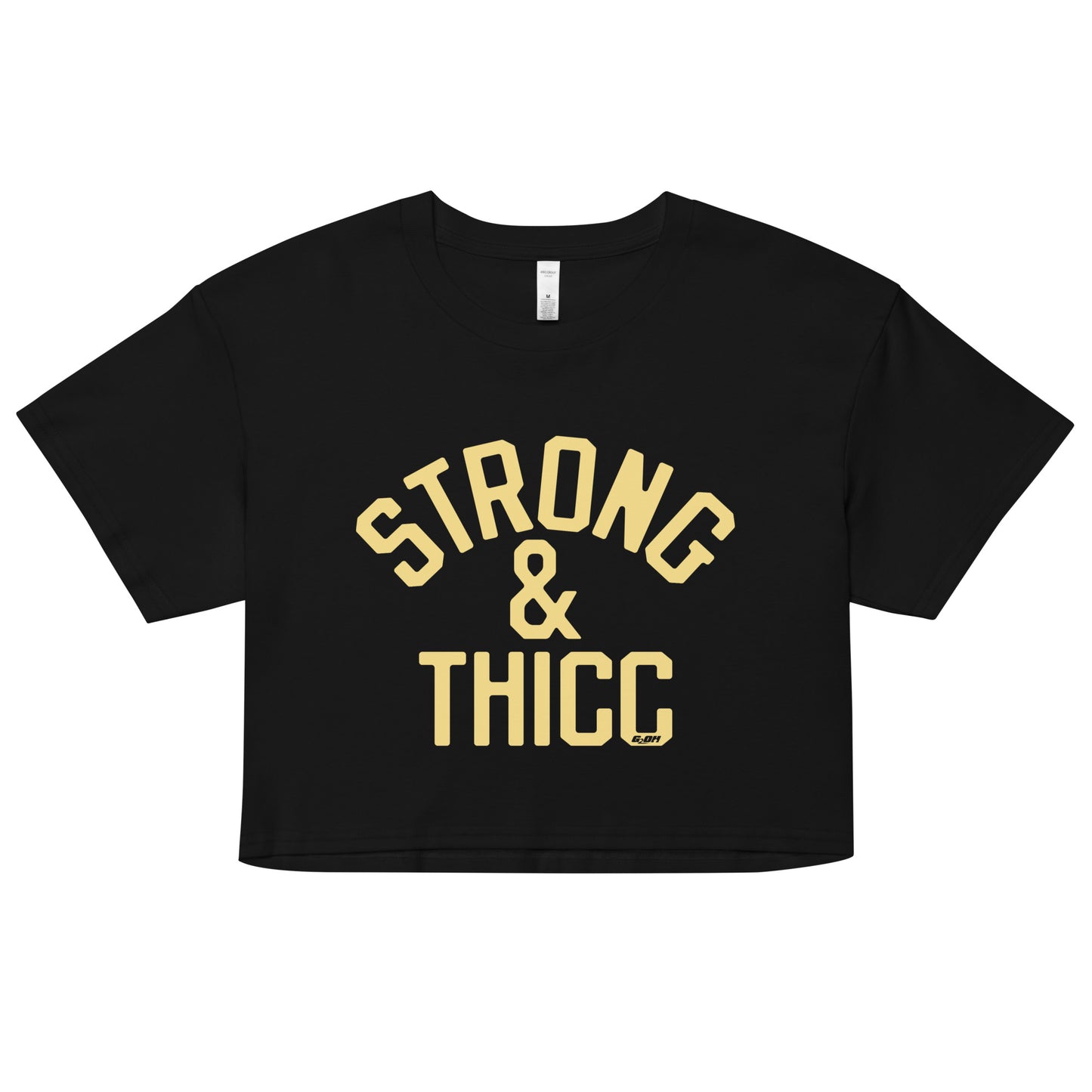 Strong & Thicc Women's Crop Tee