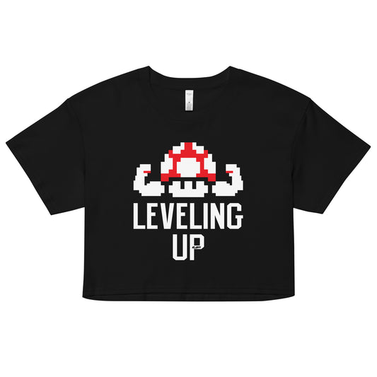 Leveling Up Women's Crop Tee