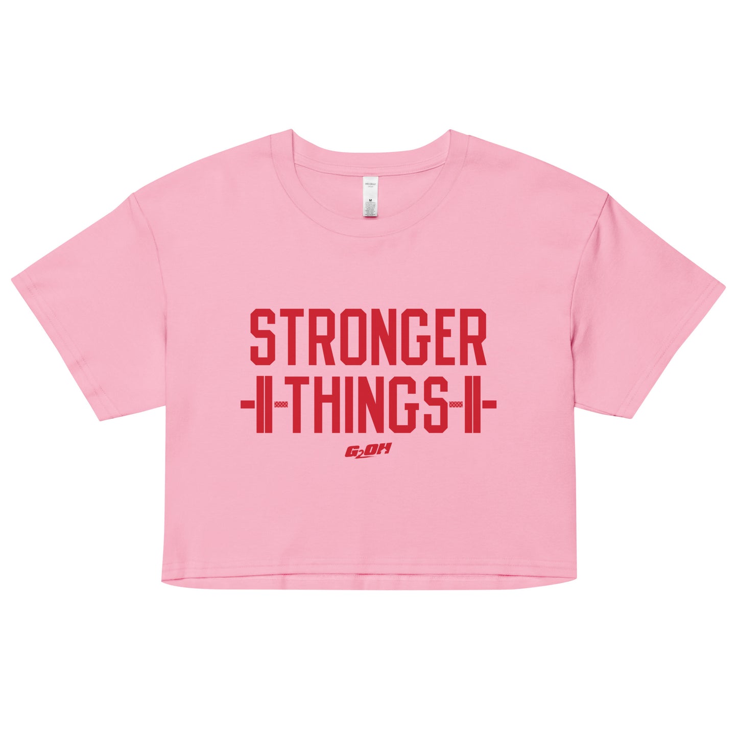 Stronger Things Women's Crop Tee