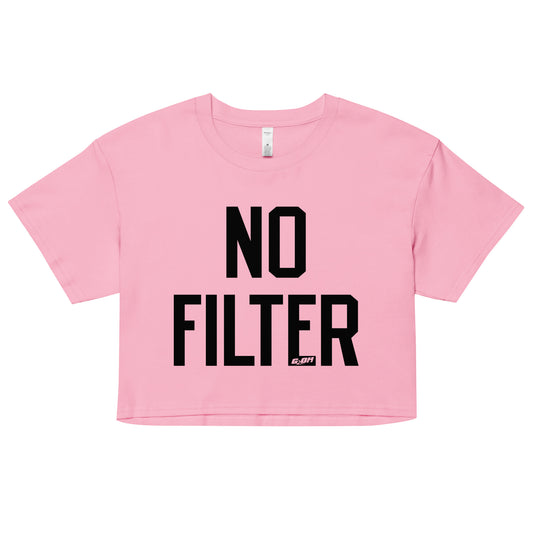 No Filter Women's Crop Tee