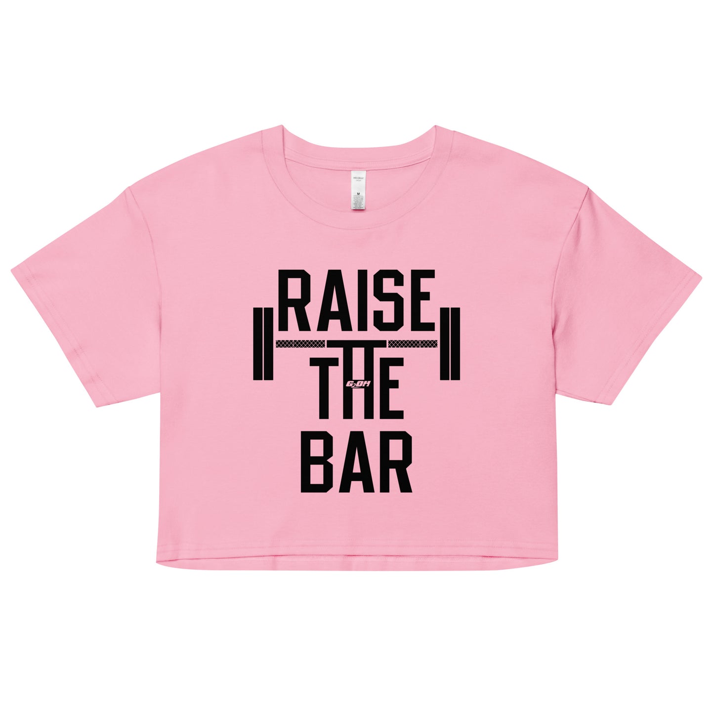 Raise The Bar Women's Crop Tee