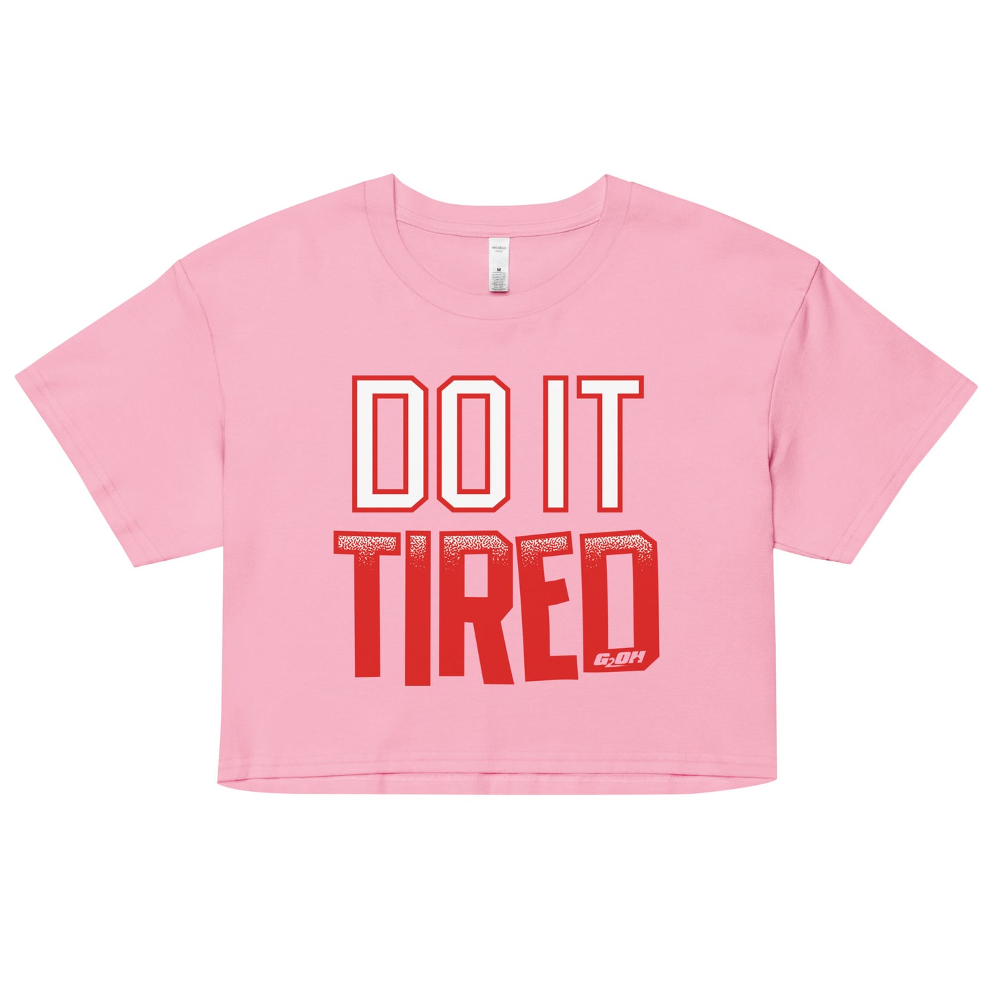 Do It Tired Women's Crop Tee