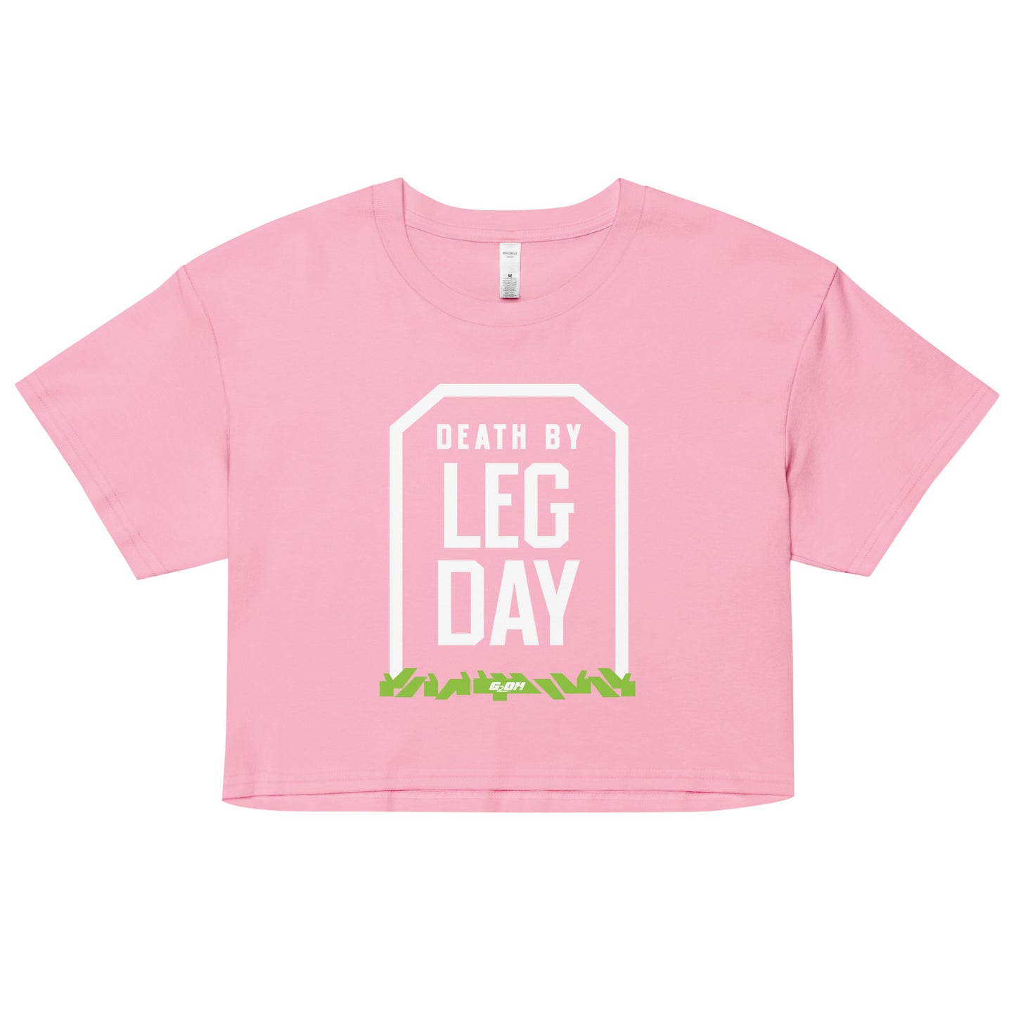 Death By Leg Day Women's Crop Tee