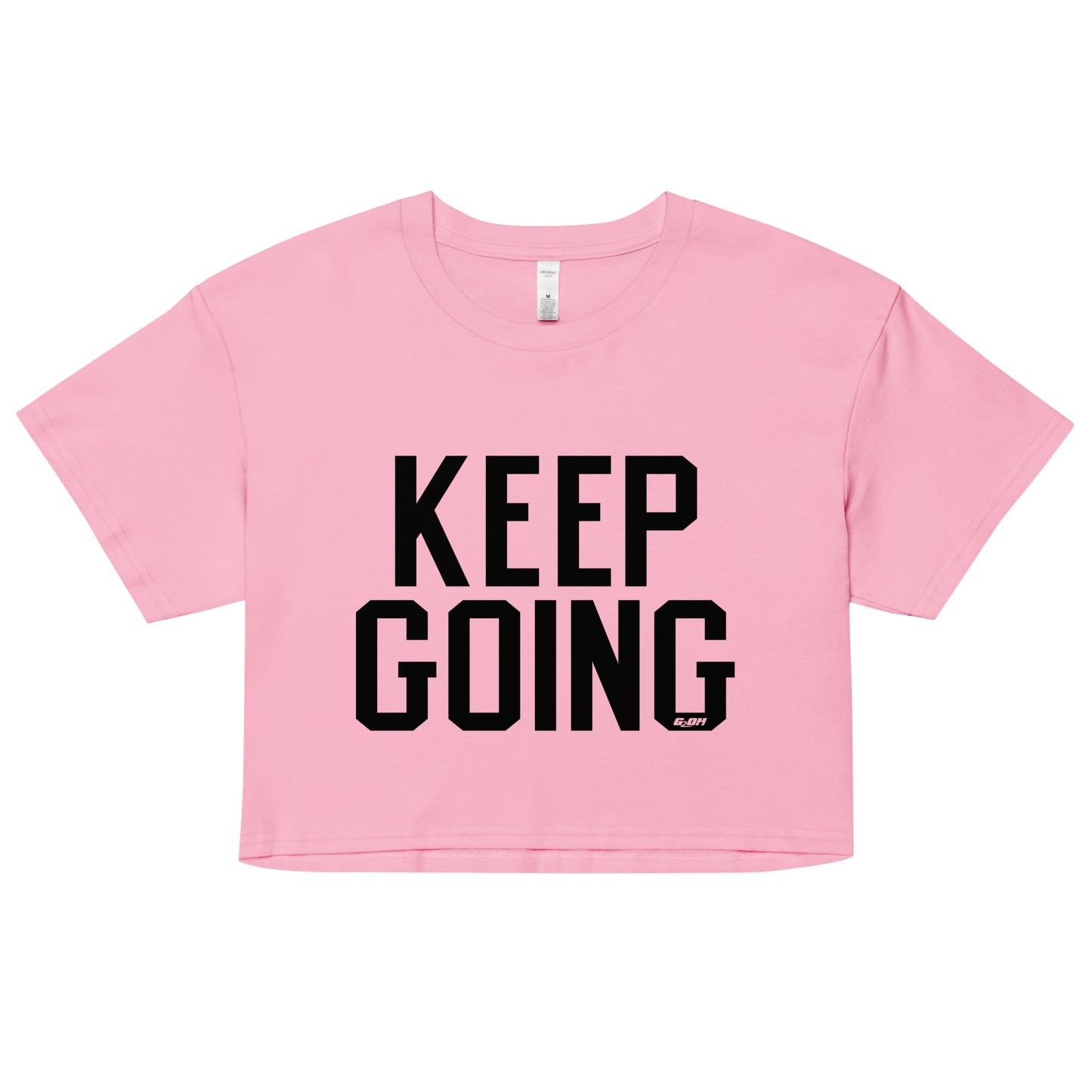 Keep Going Women's Crop Tee