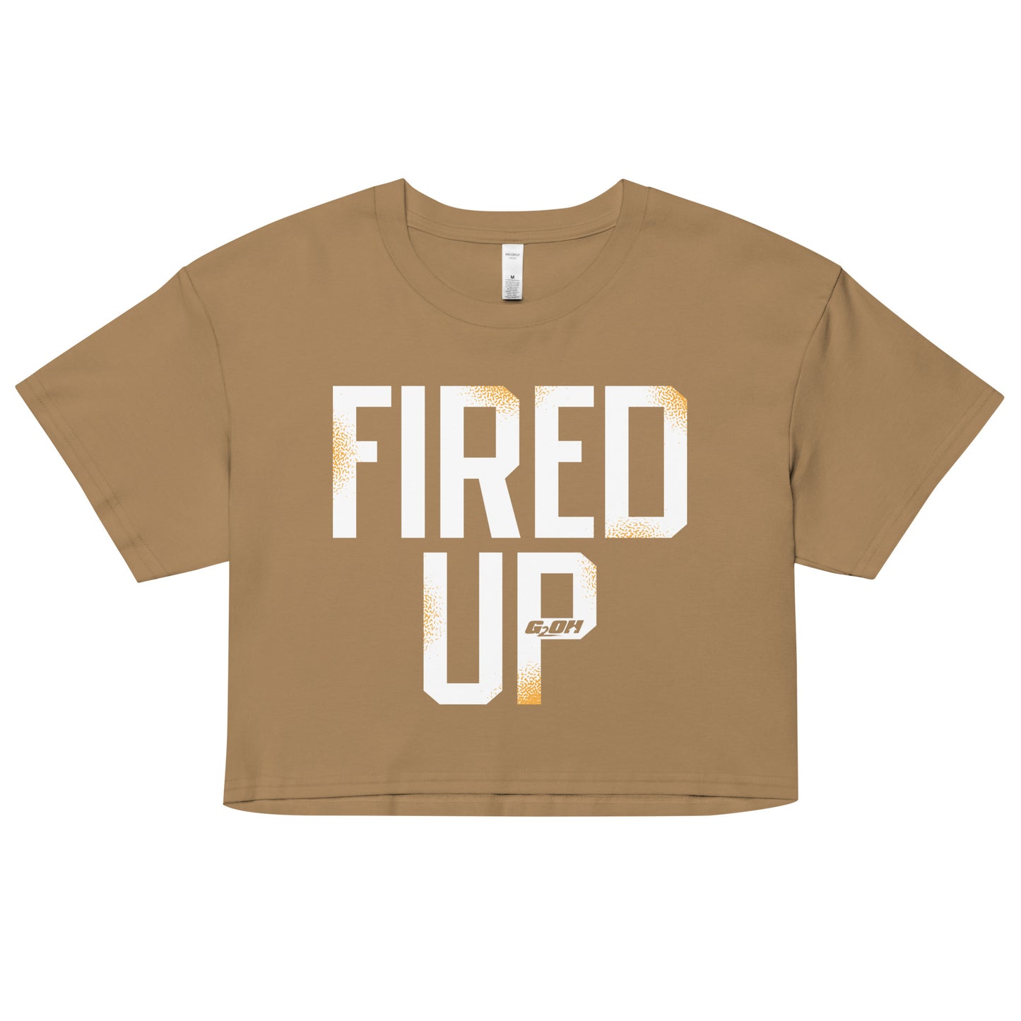 Fired Up Women's Crop Tee