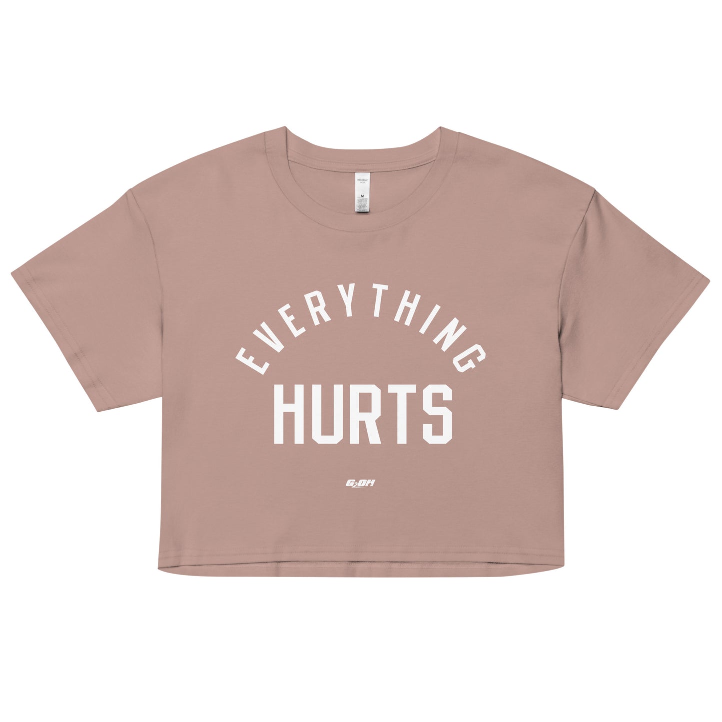 Everything Hurts Women's Crop Tee