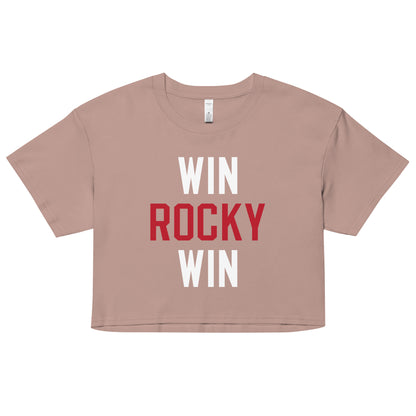 Win Rocky Win Women's Crop Tee