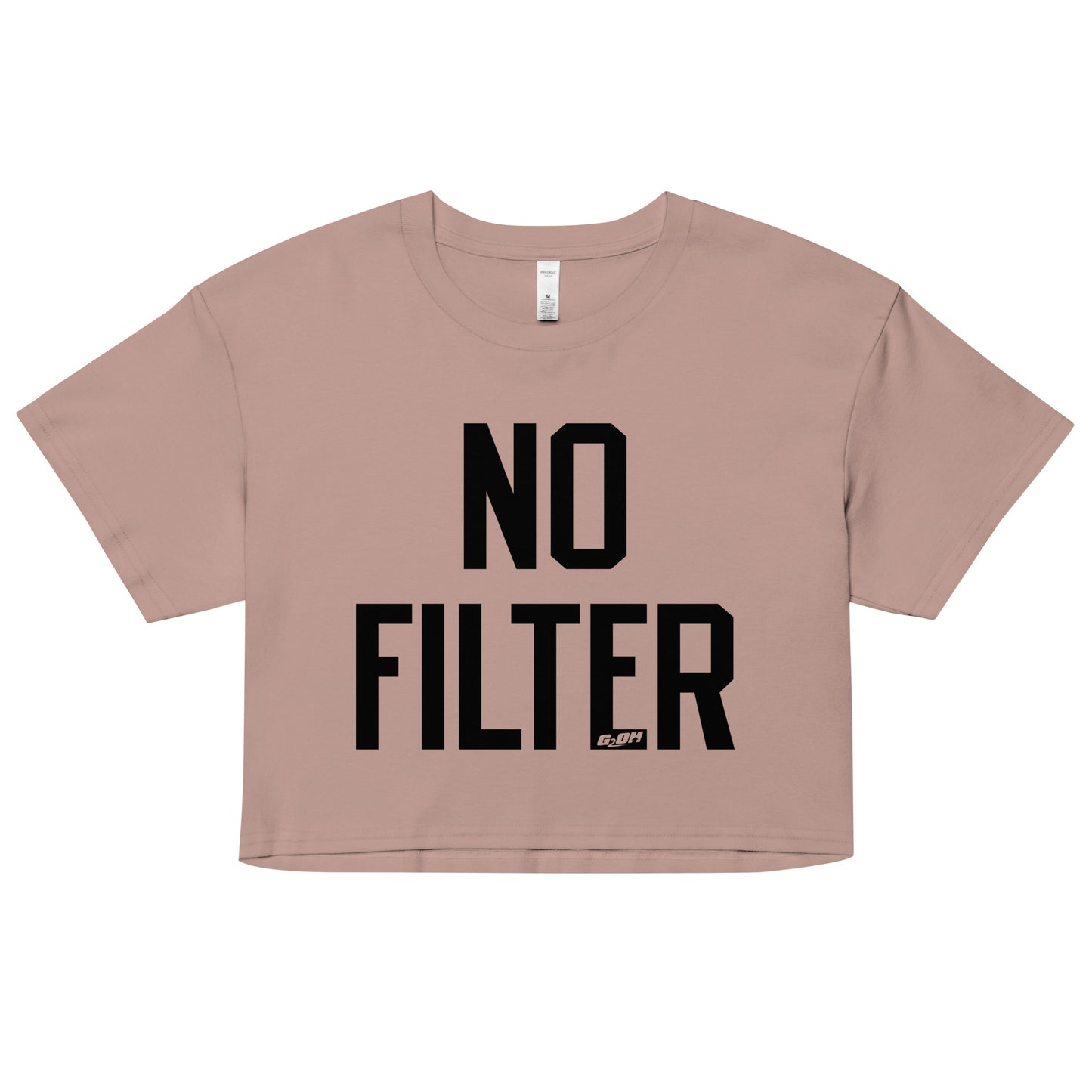 No Filter Women's Crop Tee