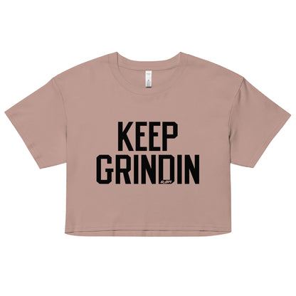 Keep Grindin Women's Crop Tee