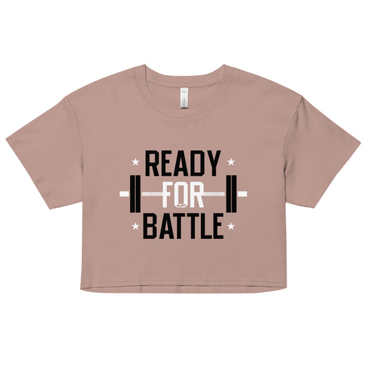 Ready For Battle Women's Crop Tee