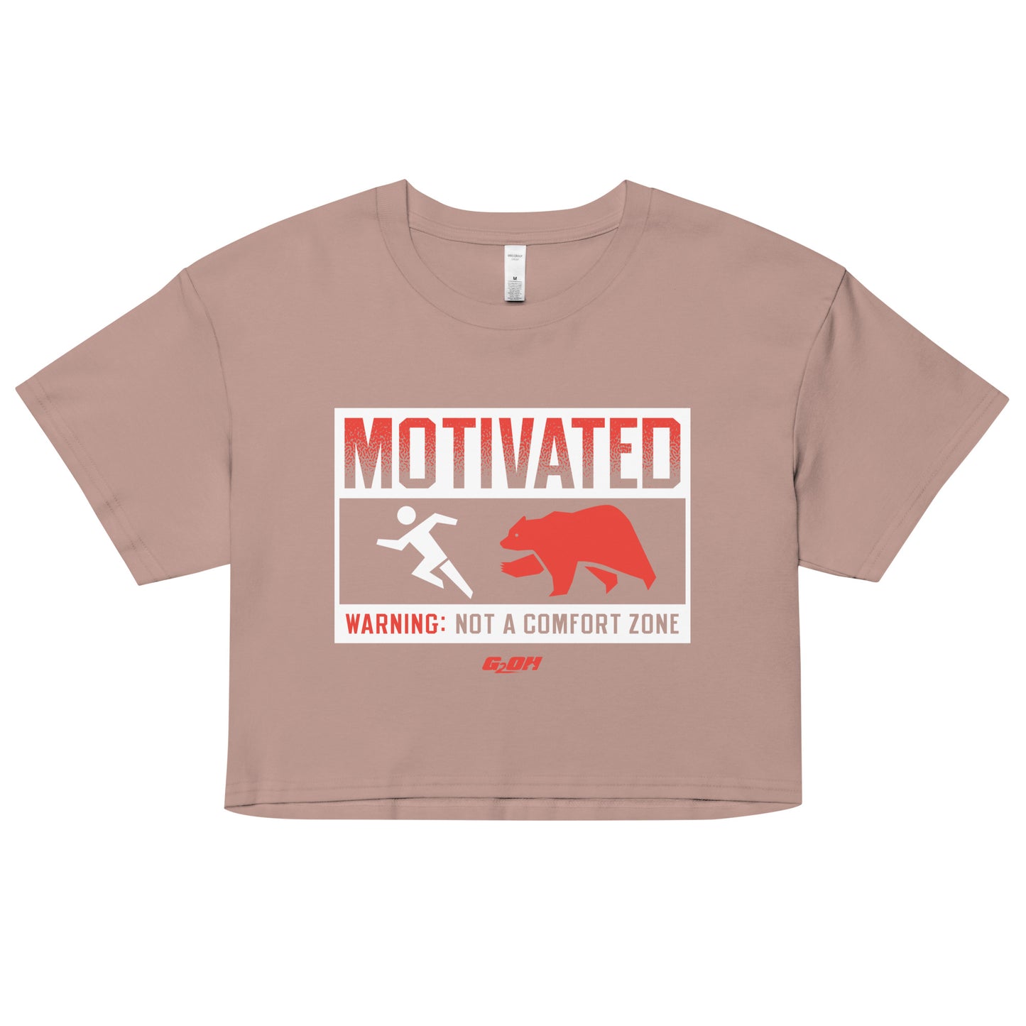 Motivated Women's Crop Tee