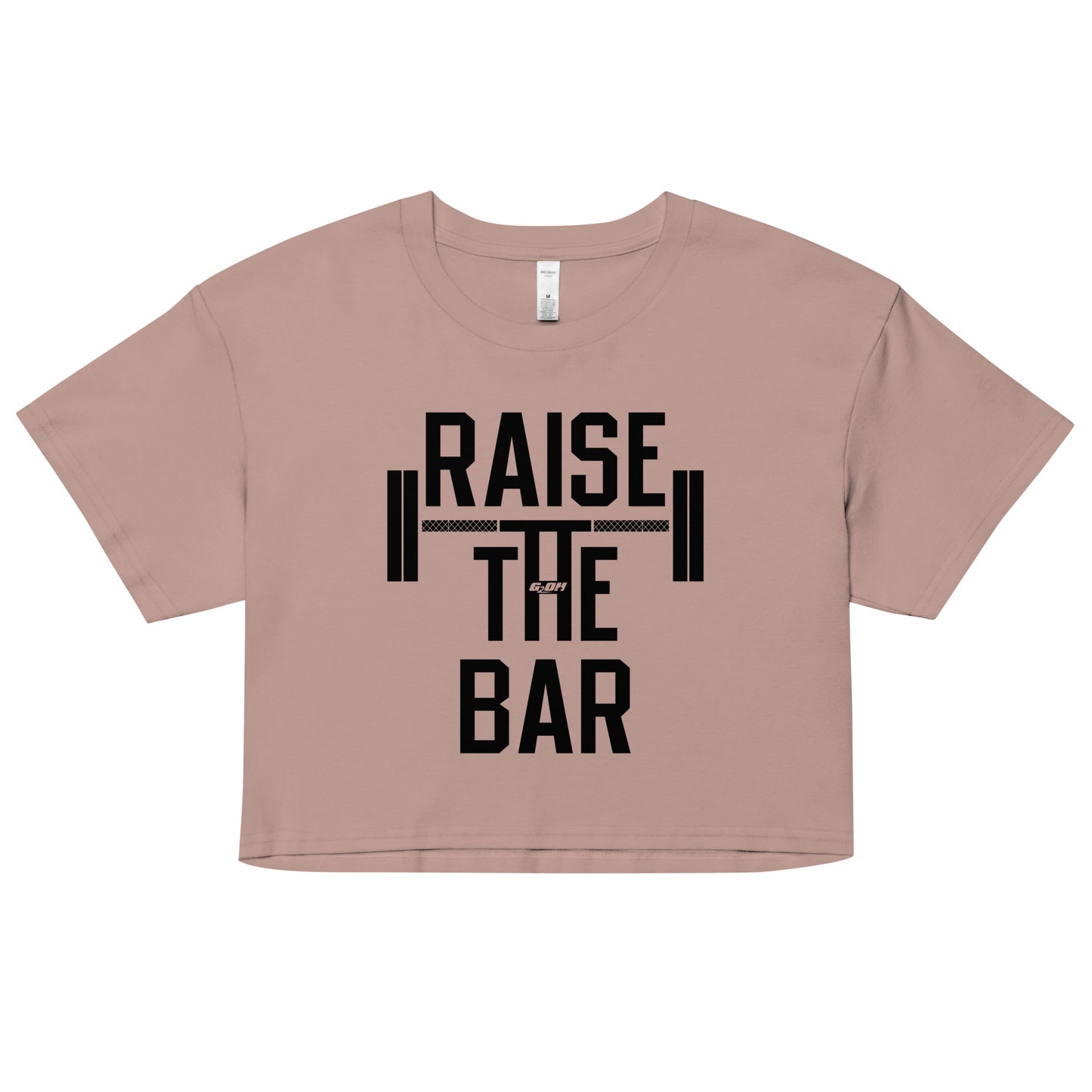 Raise The Bar Women's Crop Tee