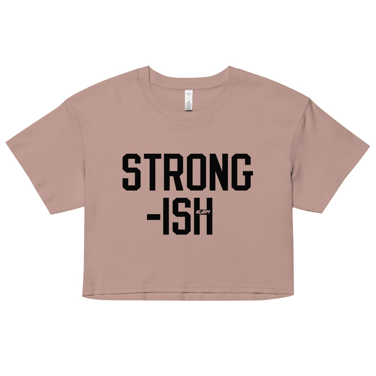 Strong-ish Women's Crop Tee