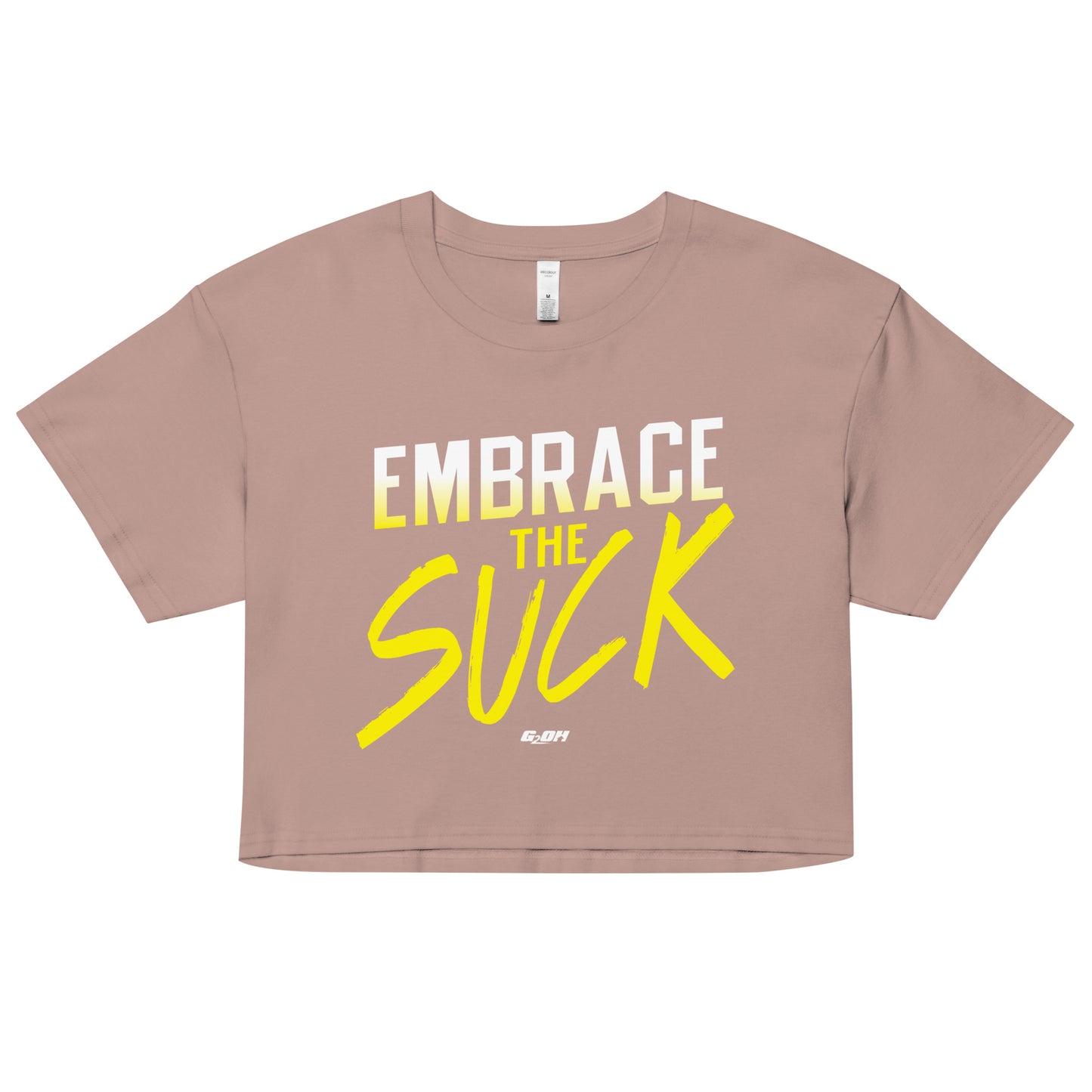 Embrace The Suck Women's Crop Tee