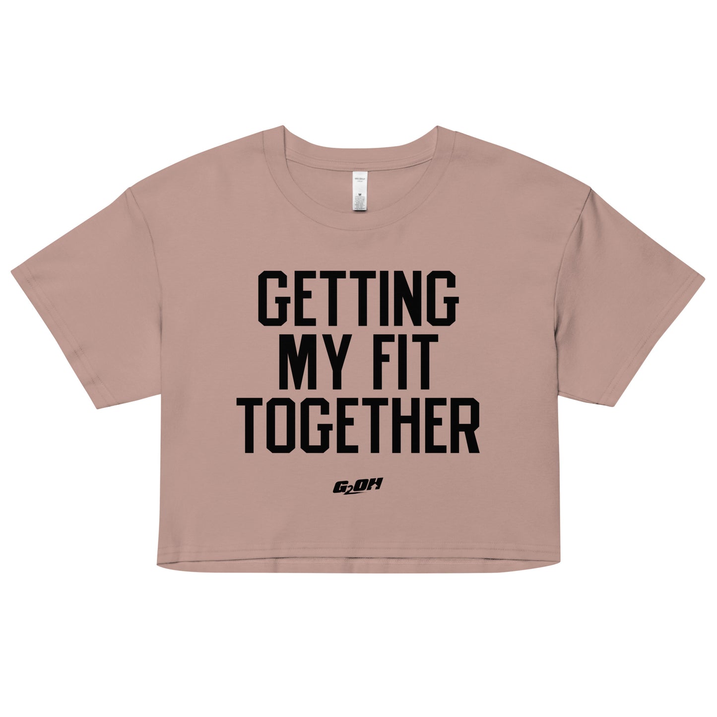 Getting My Fit Together Women's Crop Tee