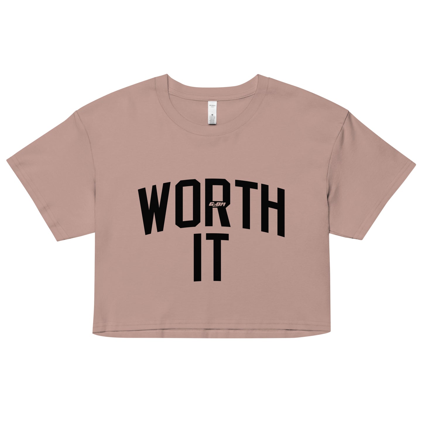 Worth It Women's Crop Tee