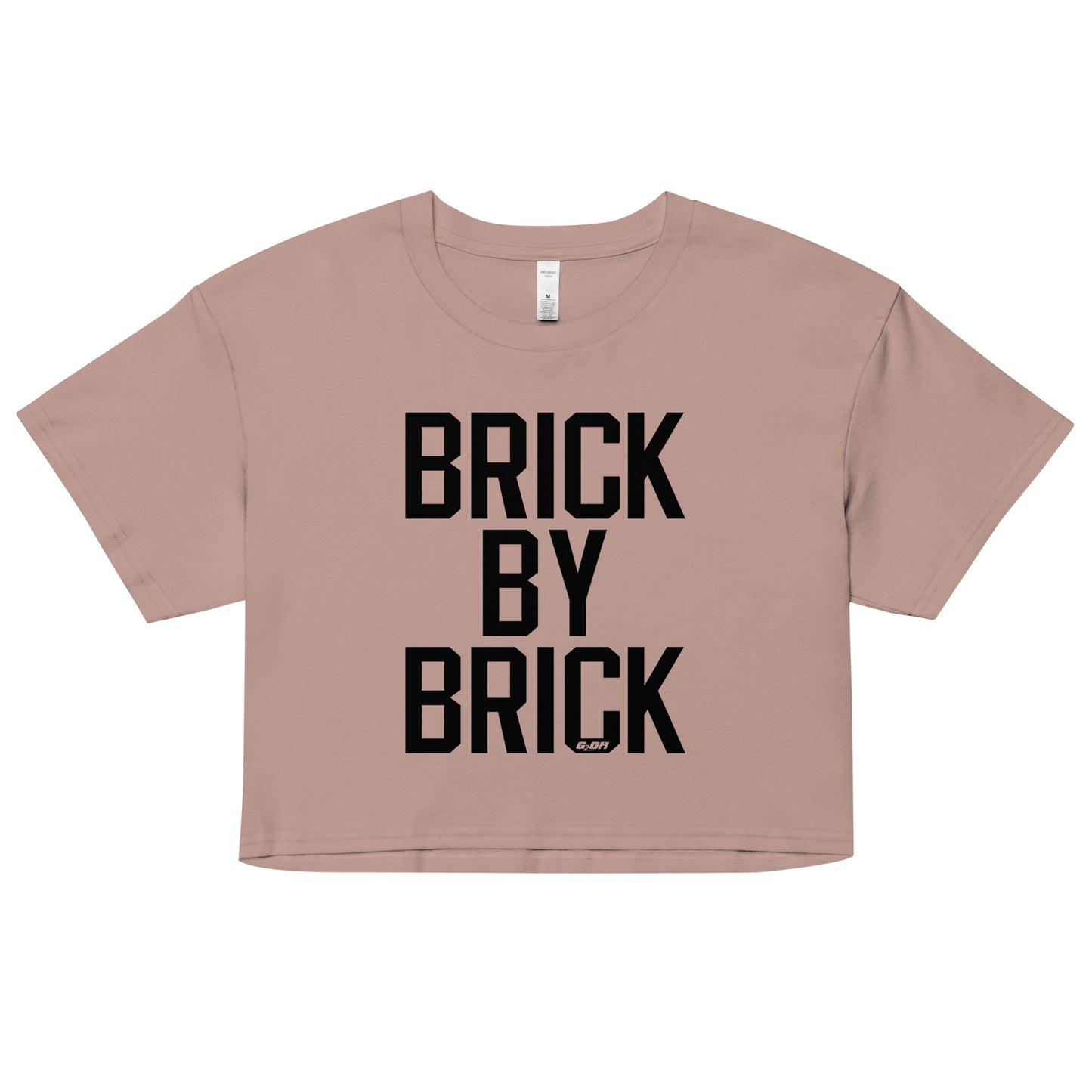 Brick By Brick Women's Crop Tee