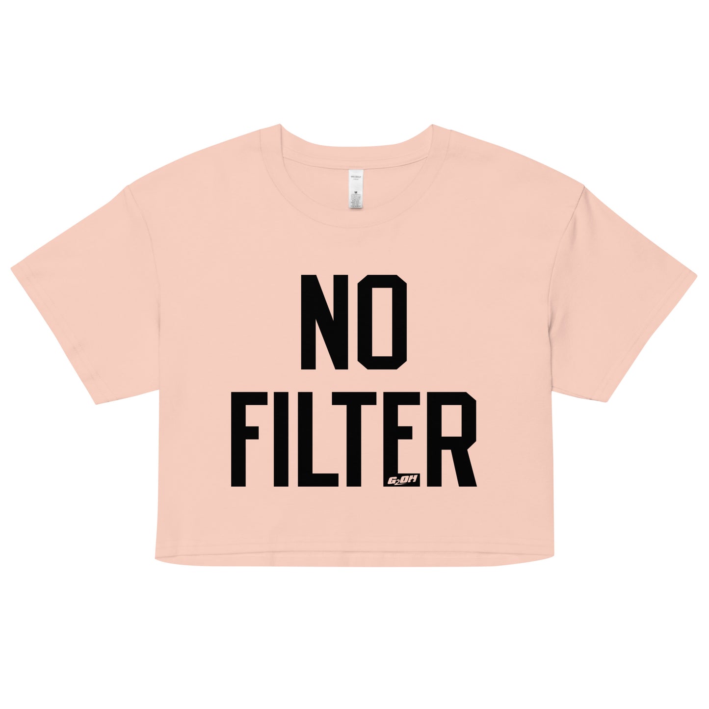 No Filter Women's Crop Tee