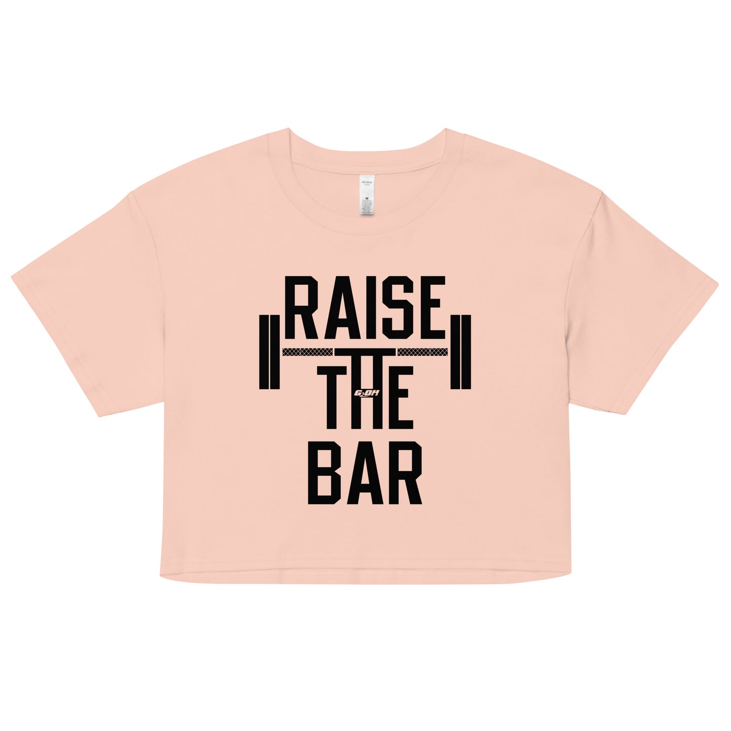 Raise The Bar Women's Crop Tee