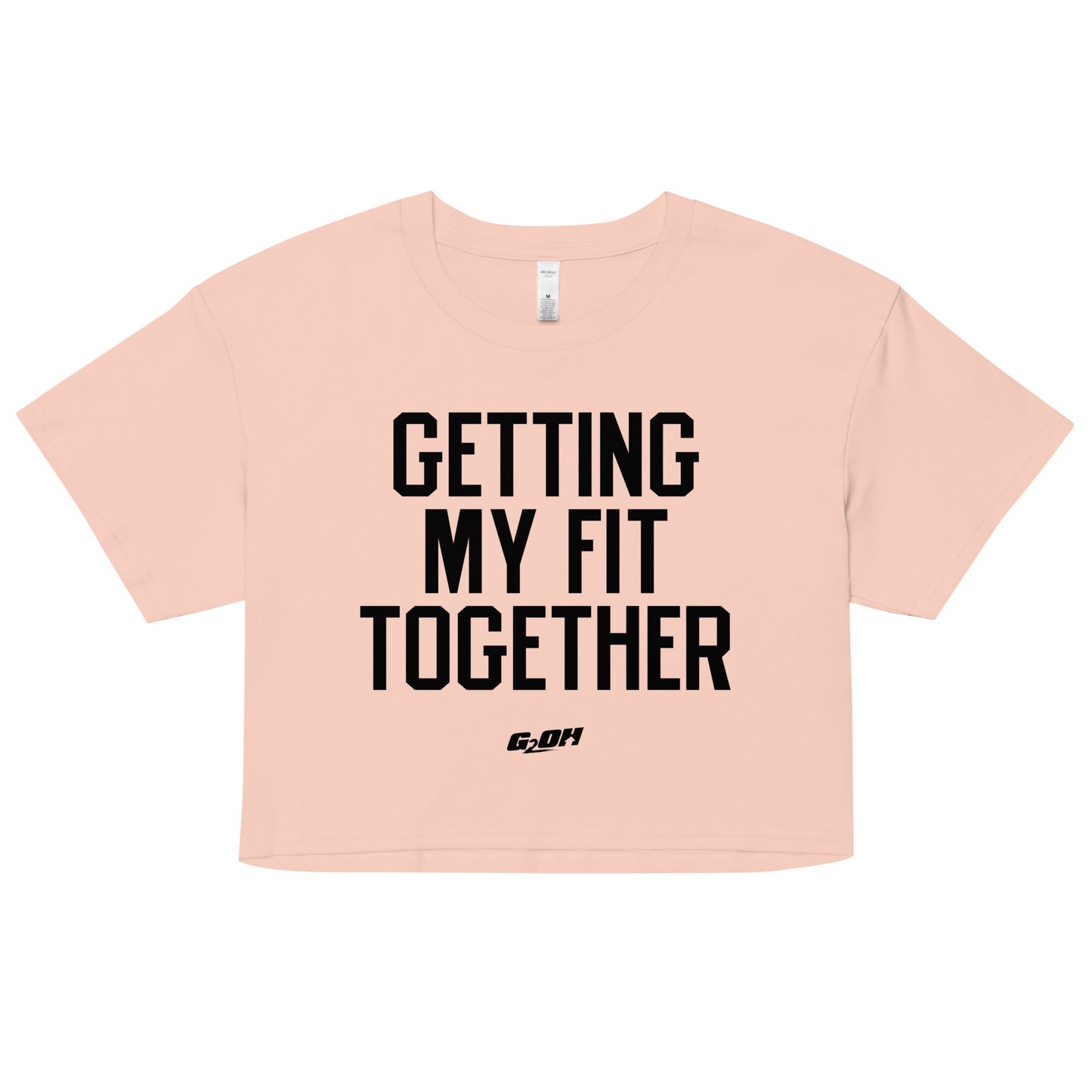 Getting My Fit Together Women's Crop Tee