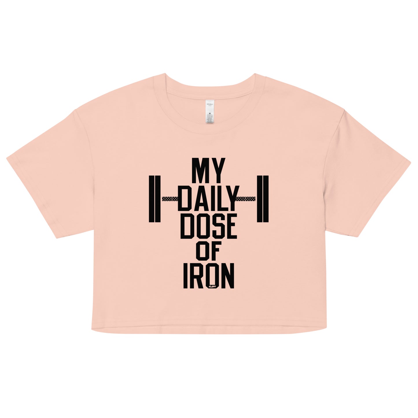 My Daily Dose Of Iron Women's Crop Tee