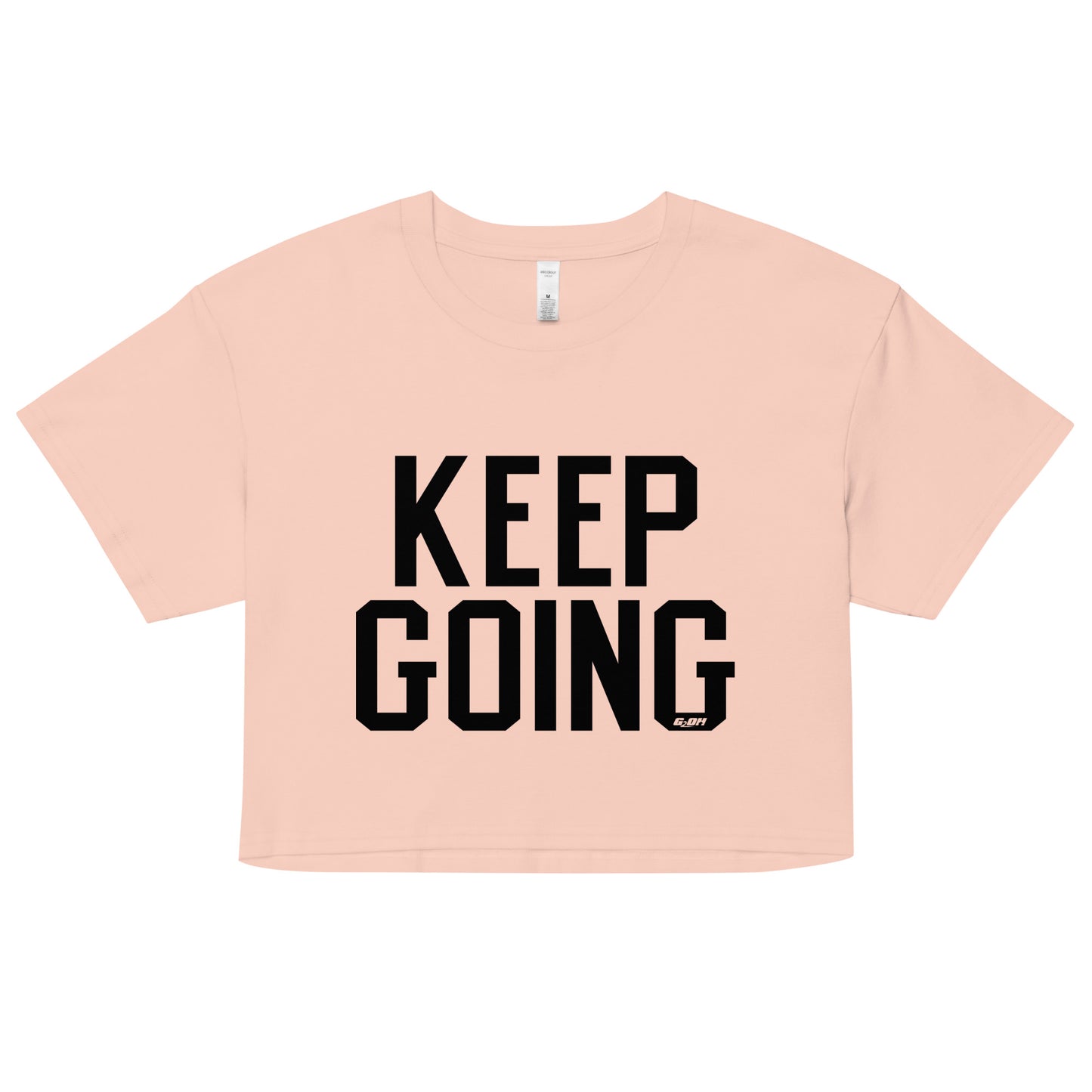 Keep Going Women's Crop Tee