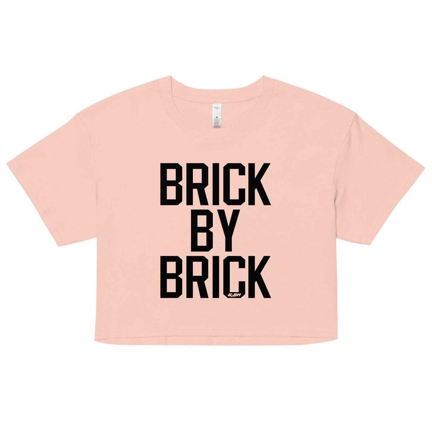 Brick By Brick Women's Crop Tee