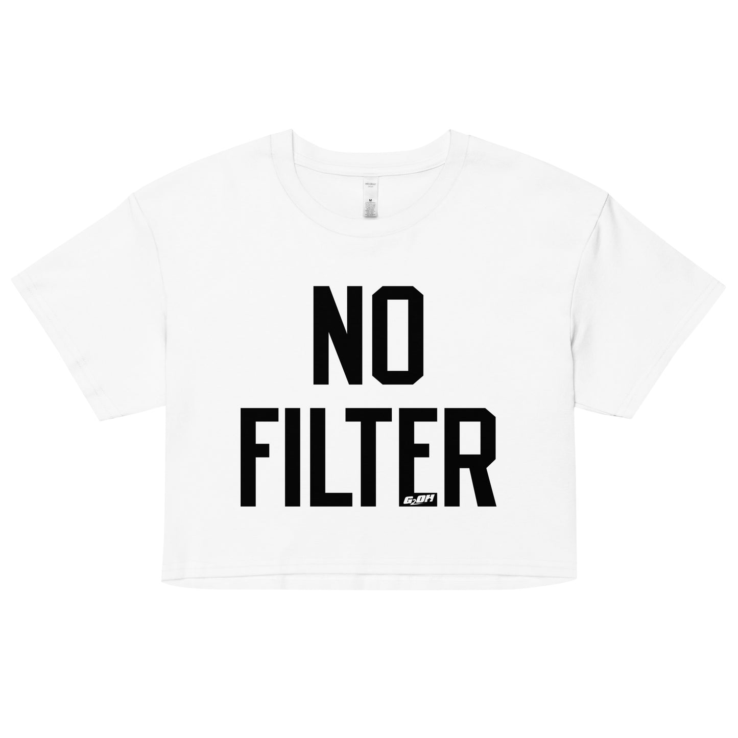 No Filter Women's Crop Tee