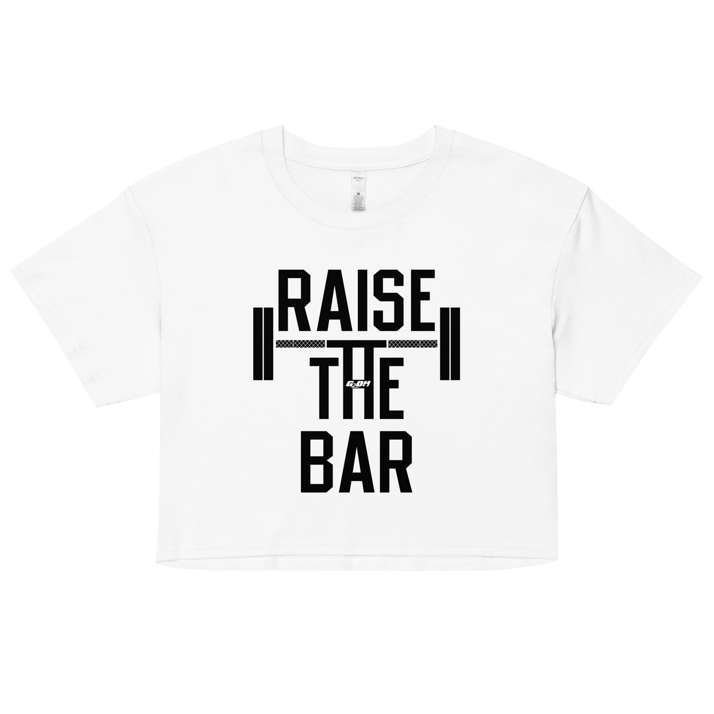 Raise The Bar Women's Crop Tee