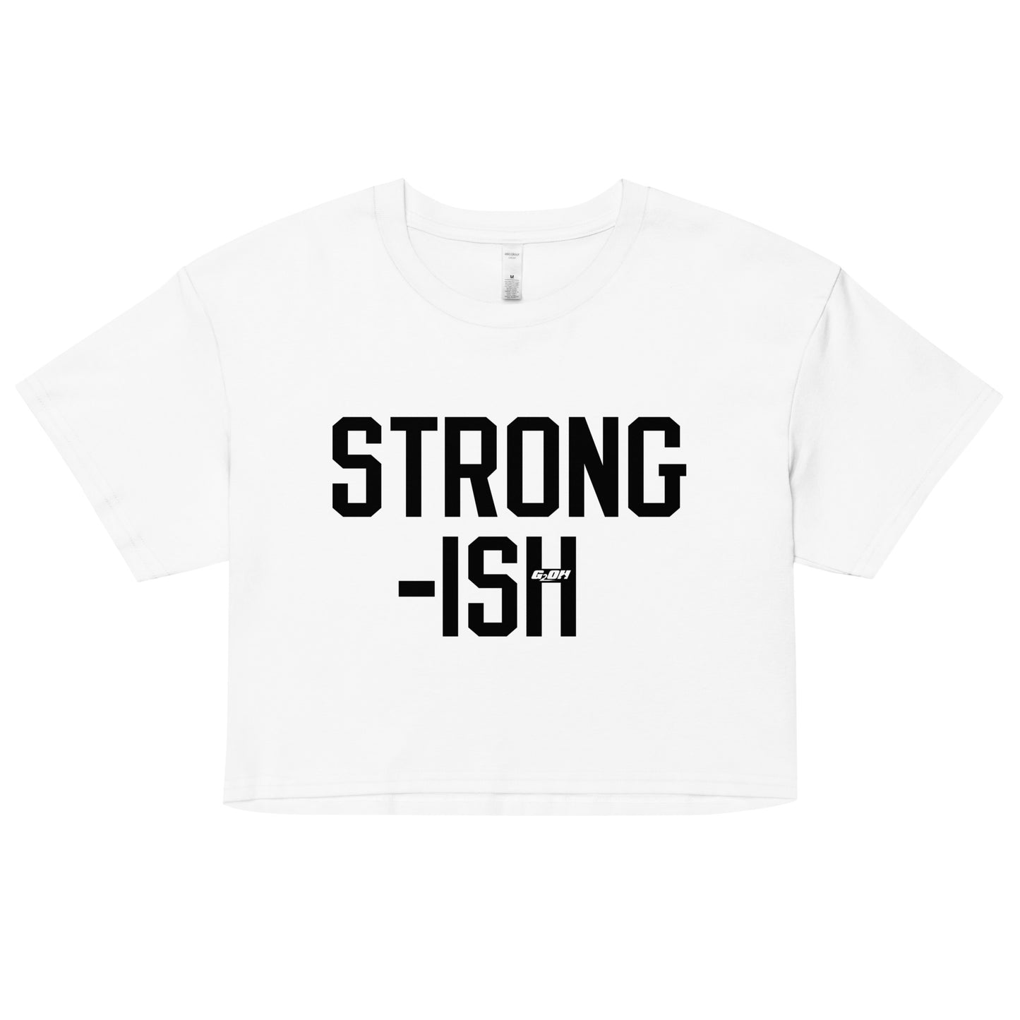 Strong-ish Women's Crop Tee