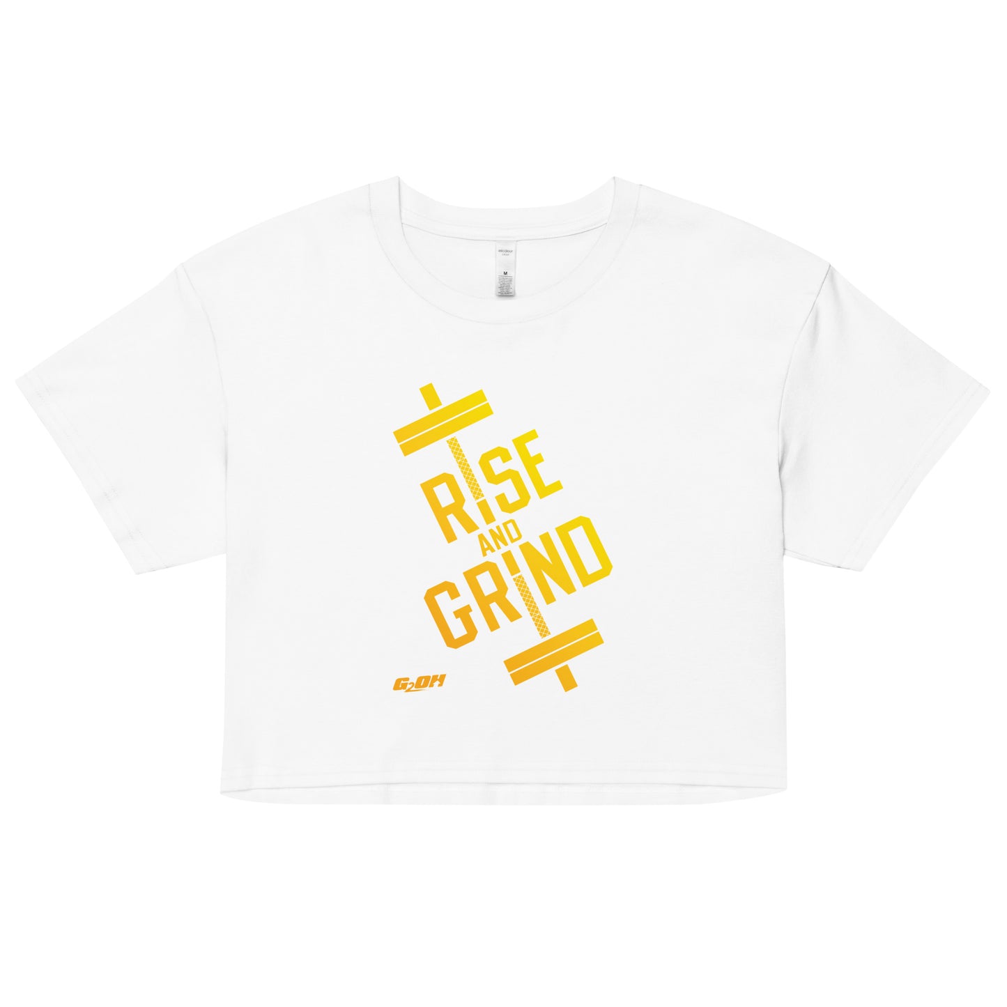 Rise And Grind Women's Crop Tee
