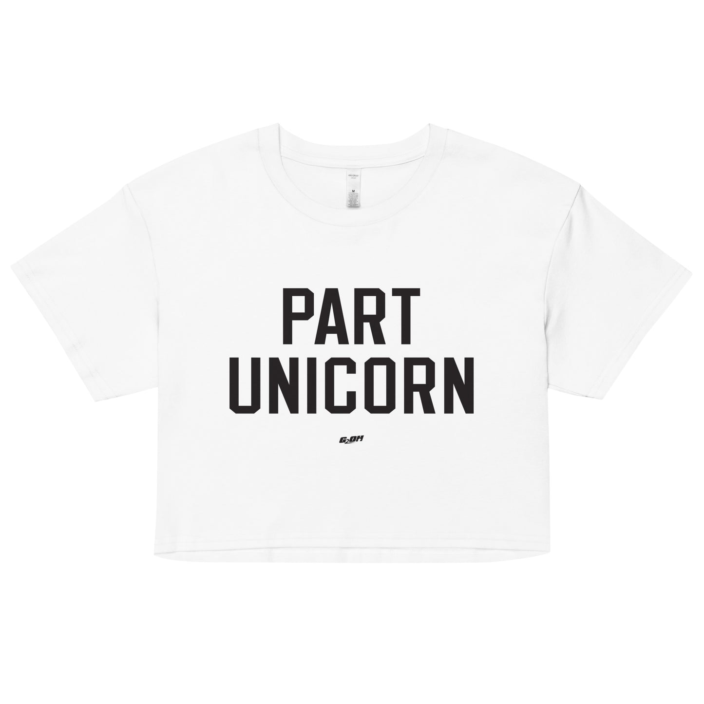 Part Unicorn Women's Crop Tee