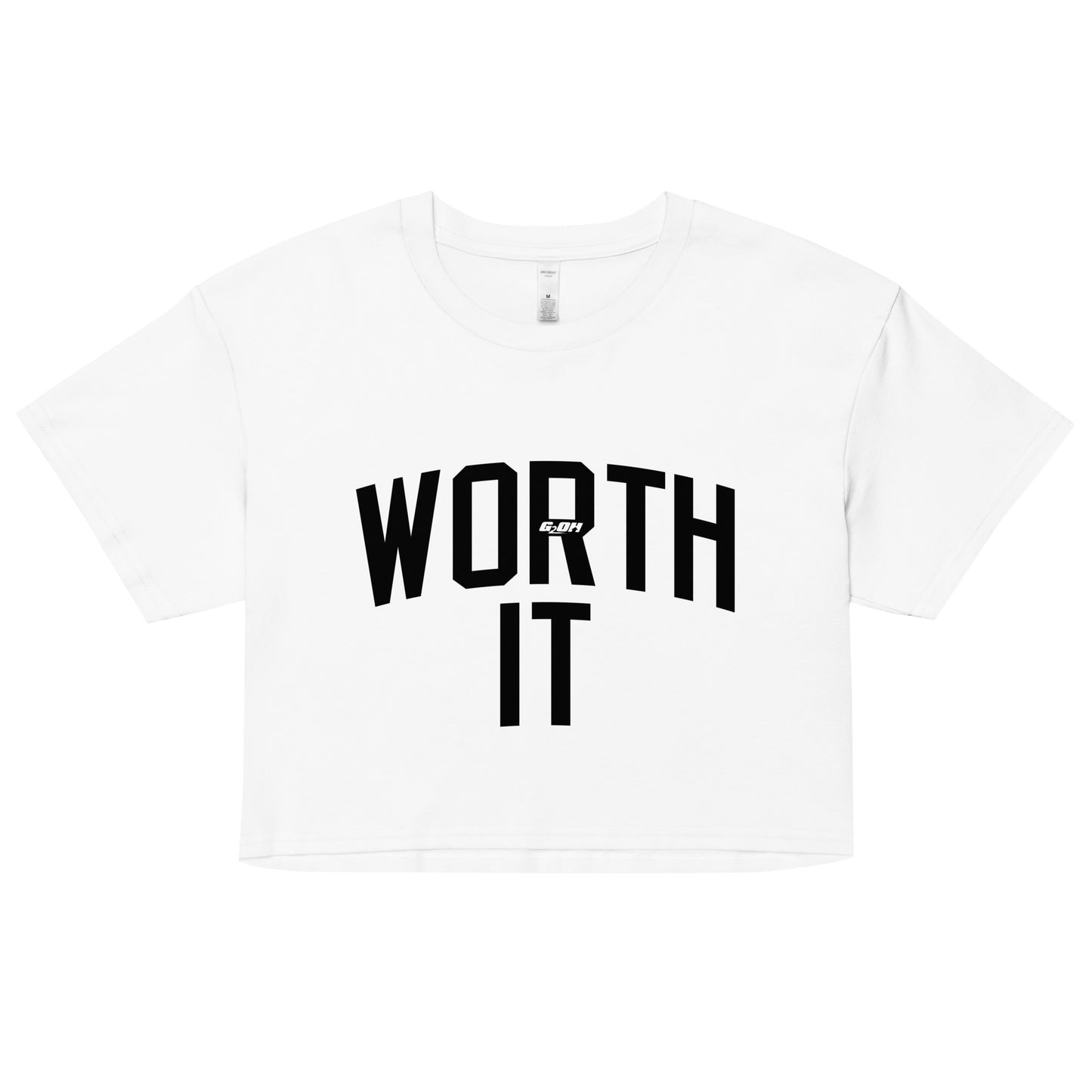 Worth It Women's Crop Tee