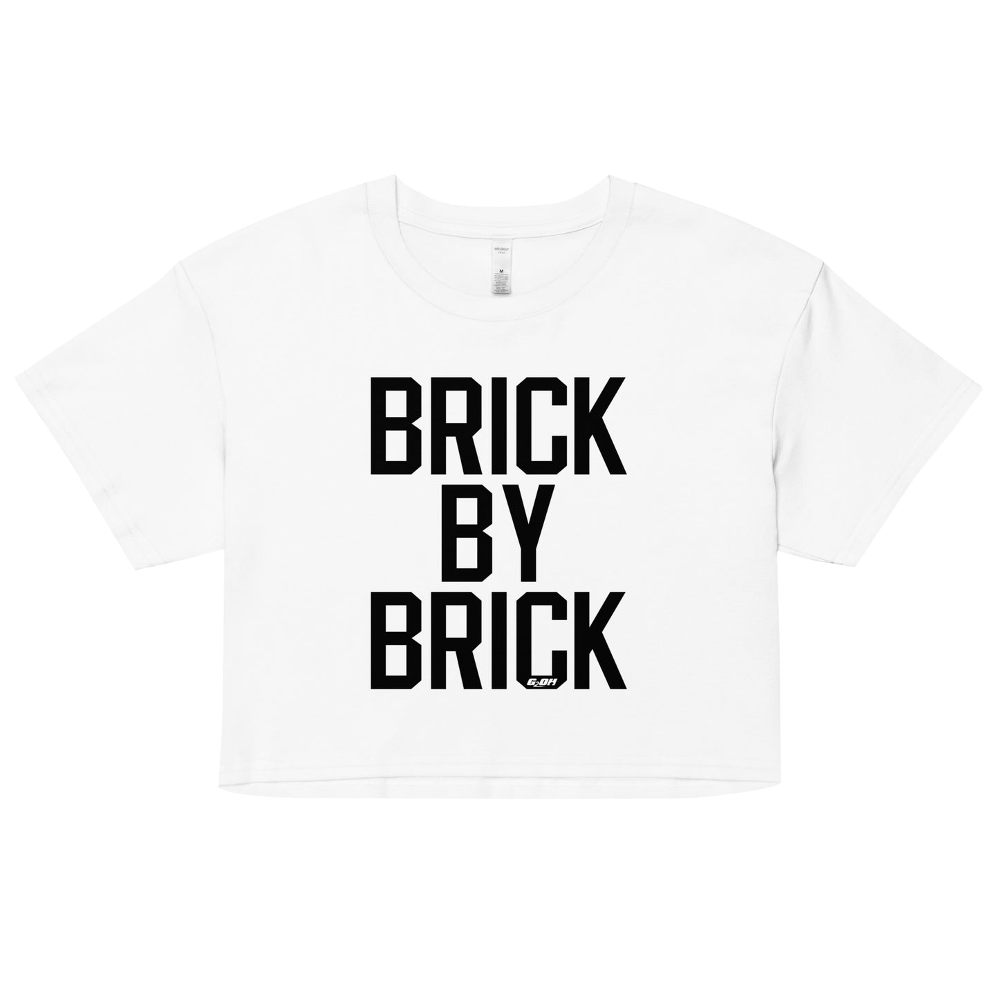 Brick By Brick Women's Crop Tee