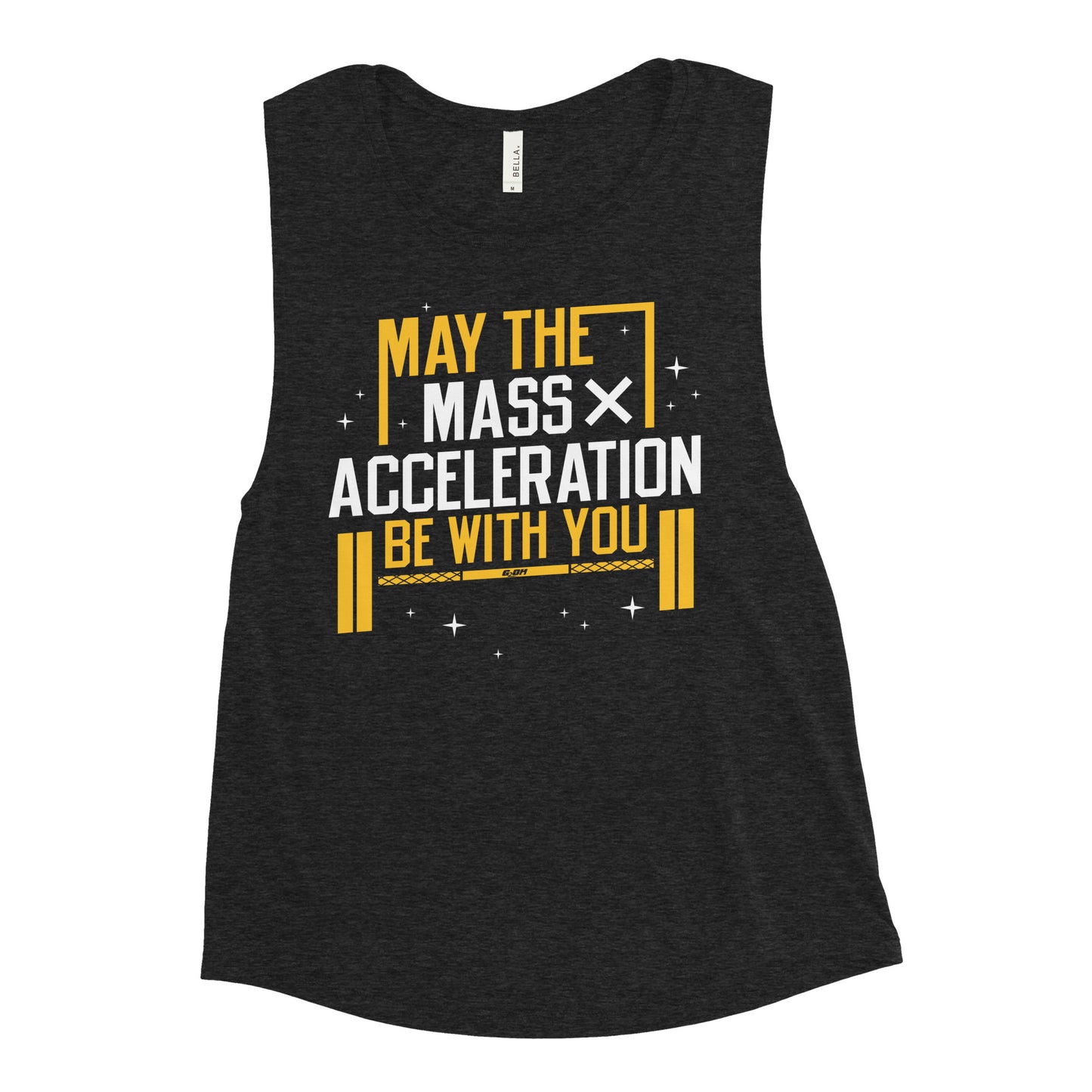 Mass x Acceleration Be With You Women's Muscle Tank