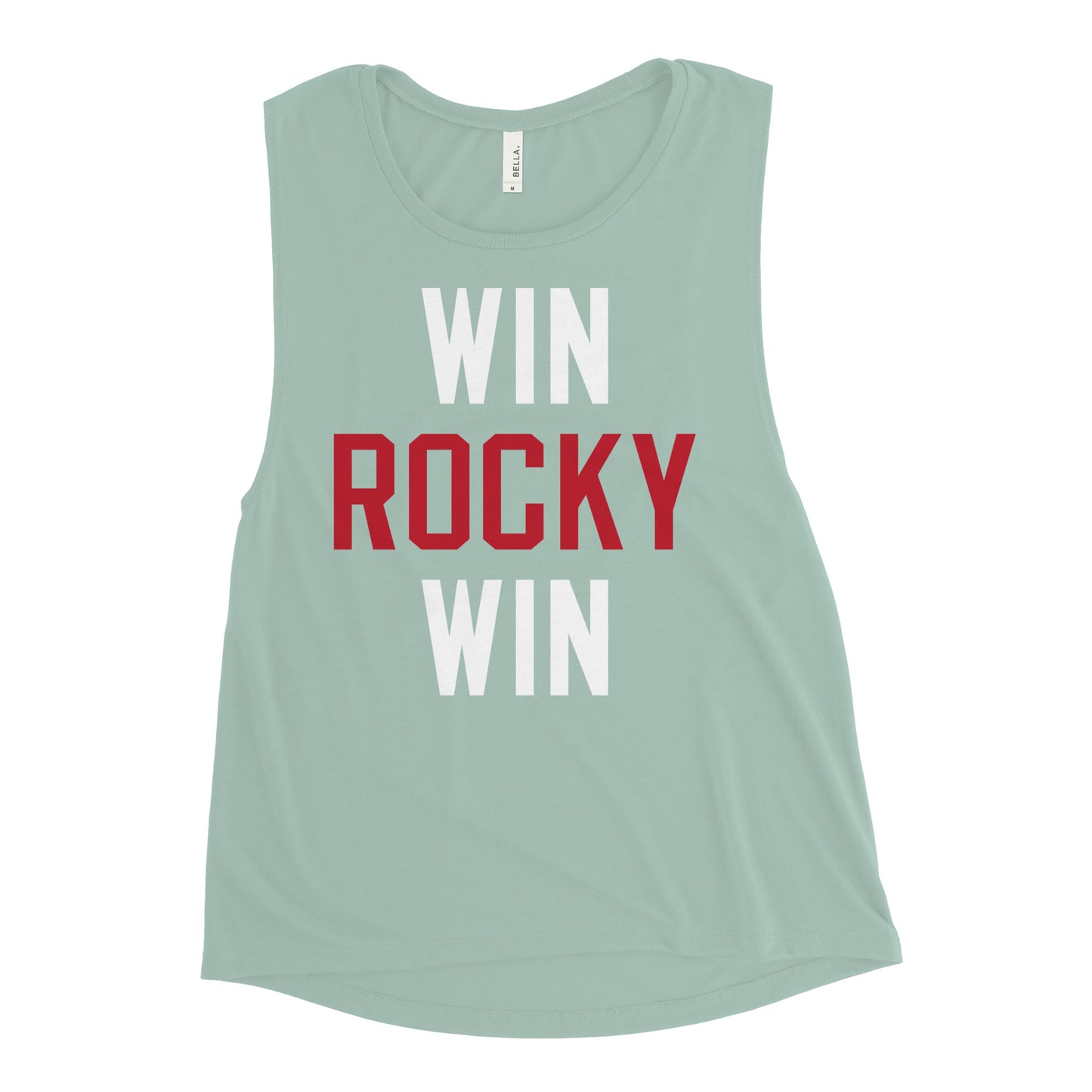 Win Rocky Win Women's Muscle Tank