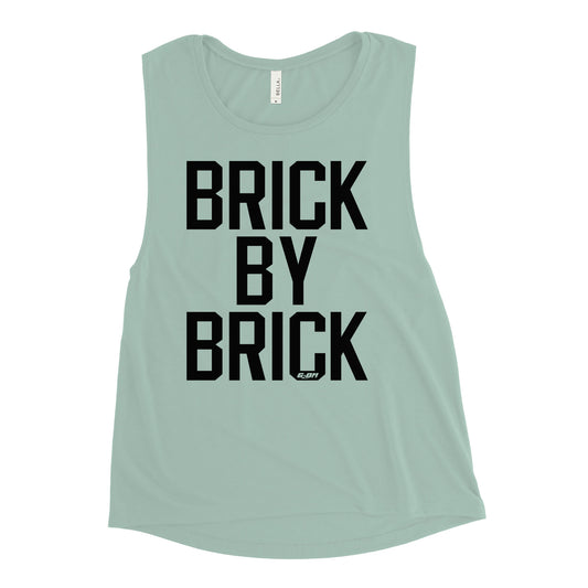 Brick By Brick Women's Muscle Tank