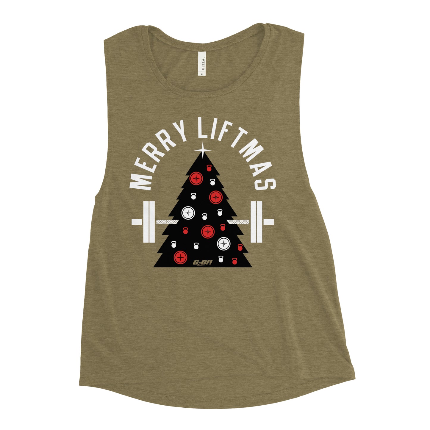 Merry Liftmas Women's Muscle Tank