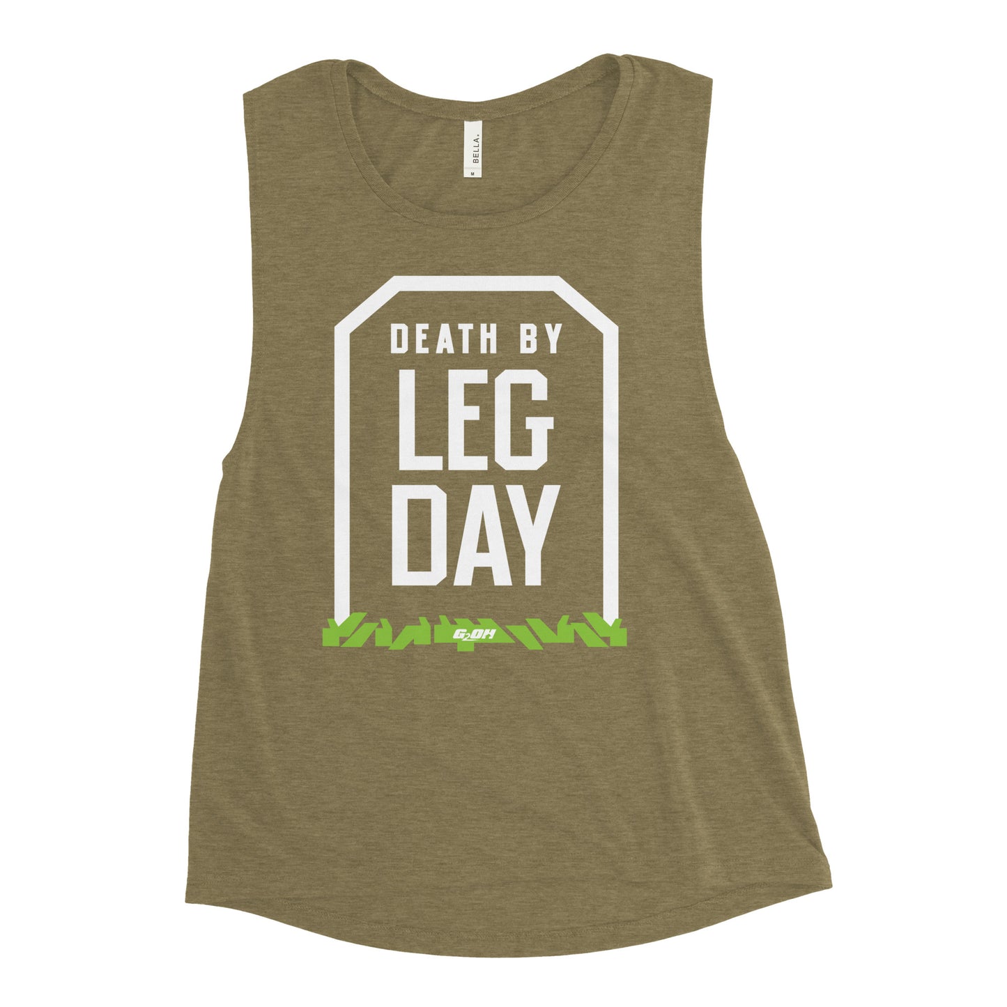 Death By Leg Day Women's Muscle Tank